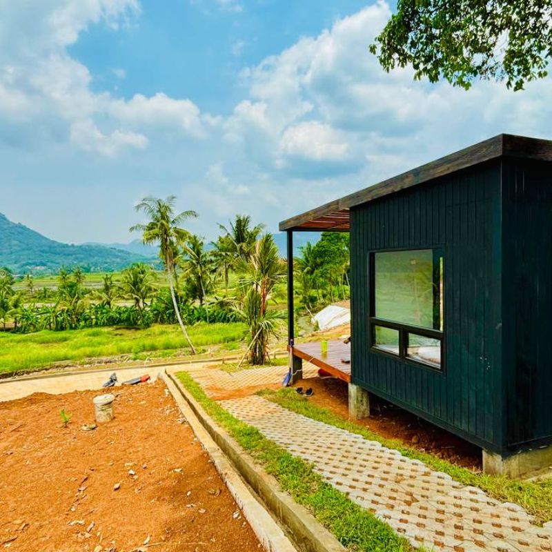The Hanjawong Villas ⦿ Nuansa Alam Hanjawong. Jual Tanah Kavling Murah SHM Bogor Timur, dengan Panorama gunung hanjawong.