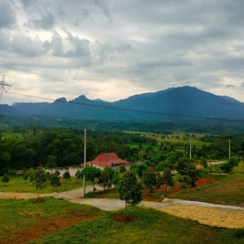 The Hanjawong Villas ⦿ Nuansa Alam Hanjawong. Jual Tanah Kavling Murah SHM Bogor Timur, dengan Panorama gunung hanjawong.